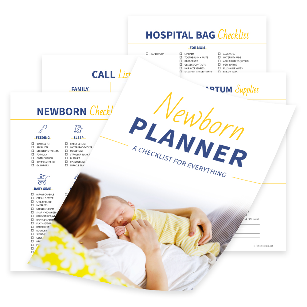 newborn planner