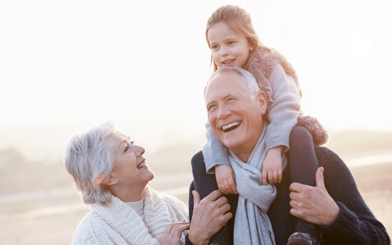 grandparents with different names