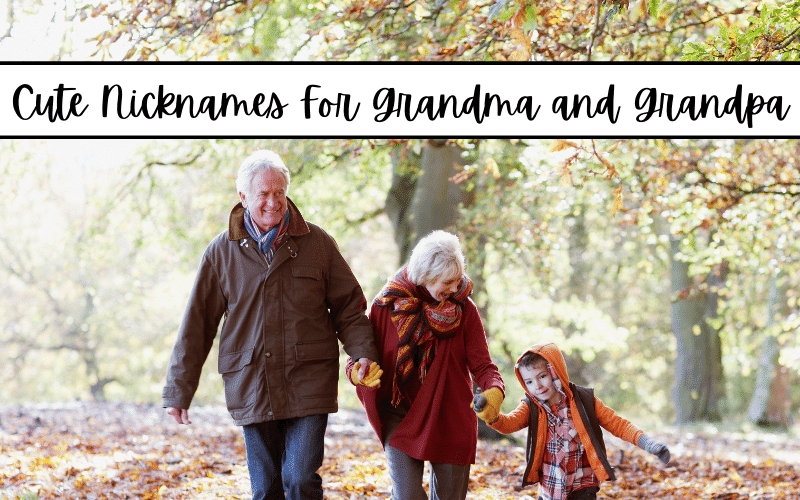 106 Nicknames for Grandma and Grandpa - WeHaveKids